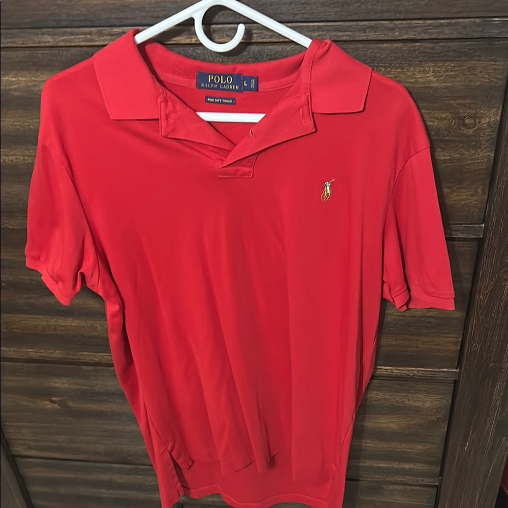Polo Ralph Lauren Red Polo Shirt